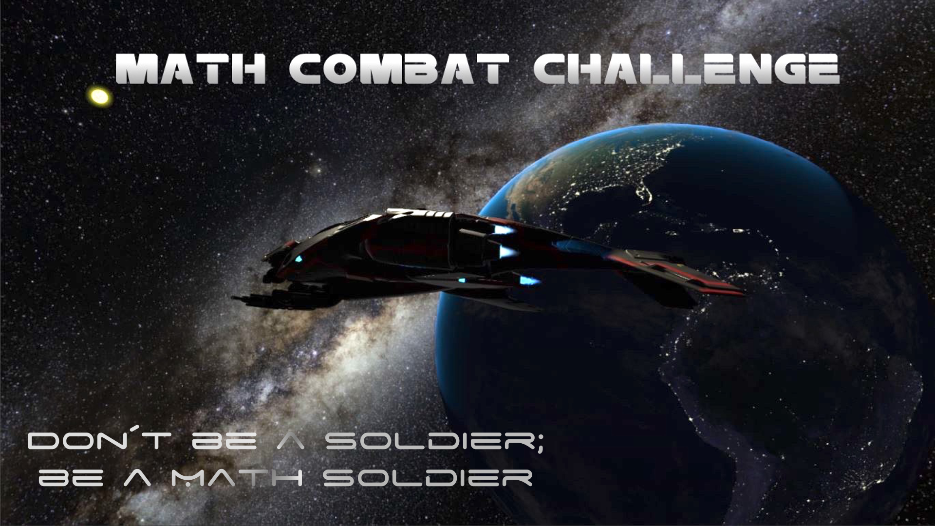 Math Combat Challenge Wallpaper