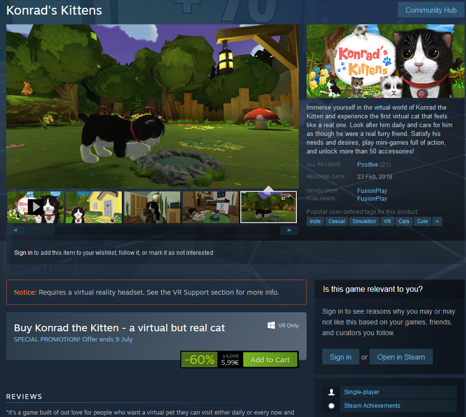 Unlock The Cat on Steam