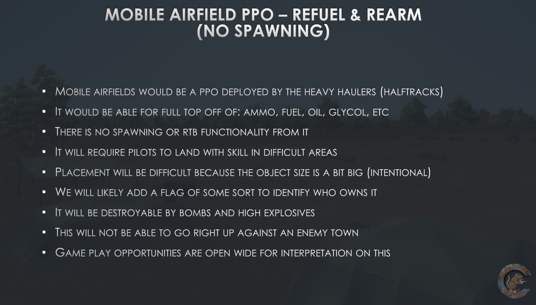 mobile airfield explanation 1