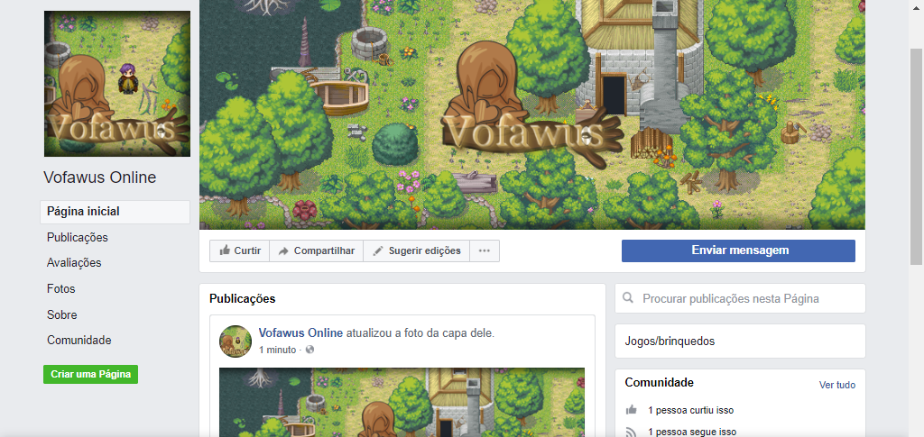 Vofawus Online no Facebook