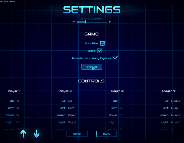 controller on settings small