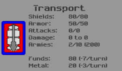 Transport Ship Details