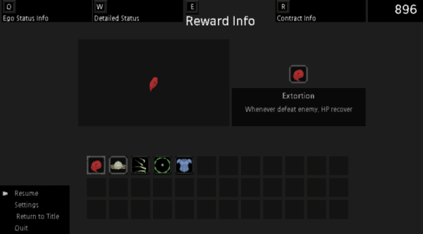 reward info