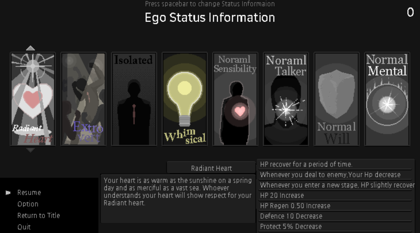 all ego