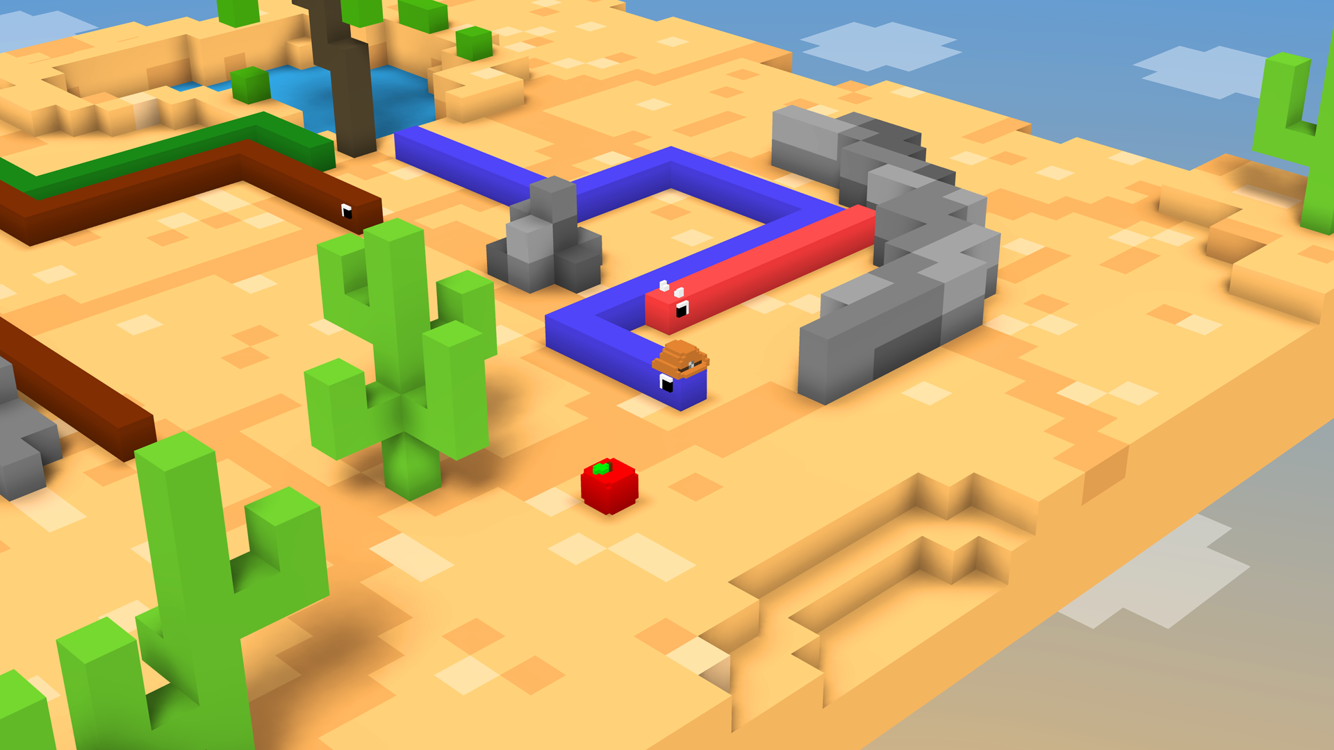 Blocky Snakes - Game for Mac, Windows (PC), Linux - WebCatalog