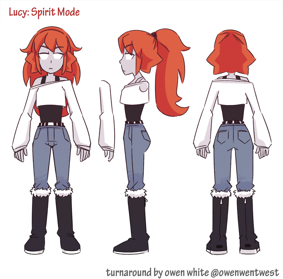 Lucy Spirit Mode Turnaround