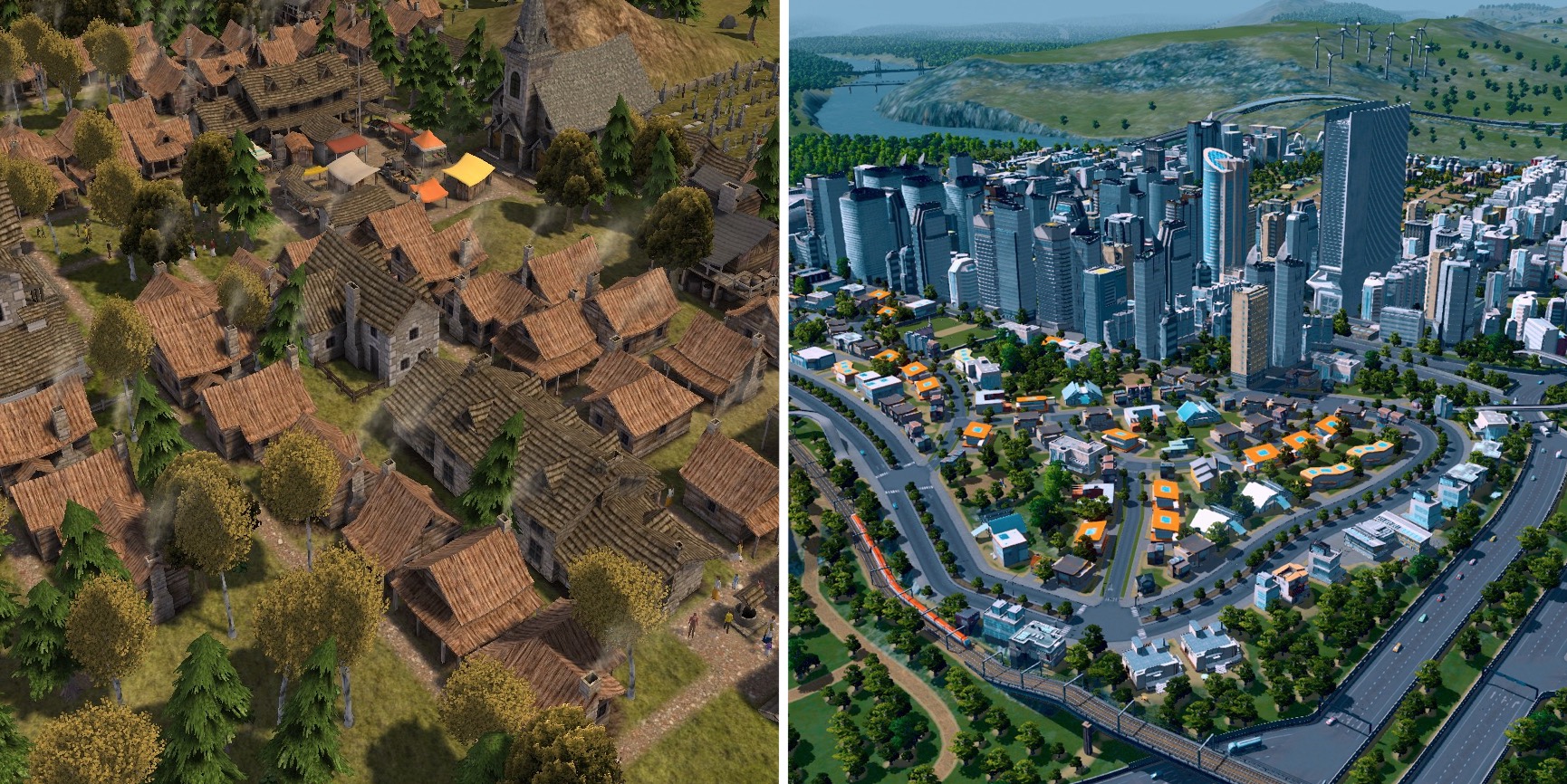 In city building games, you can see if a town is successful by seeing how large it is - but how do you know if the inhabitants are happy?