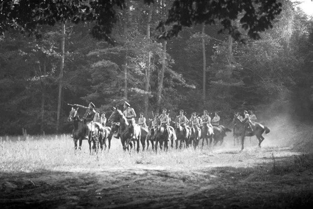 Russian Squad in 1914 on Eastern Front