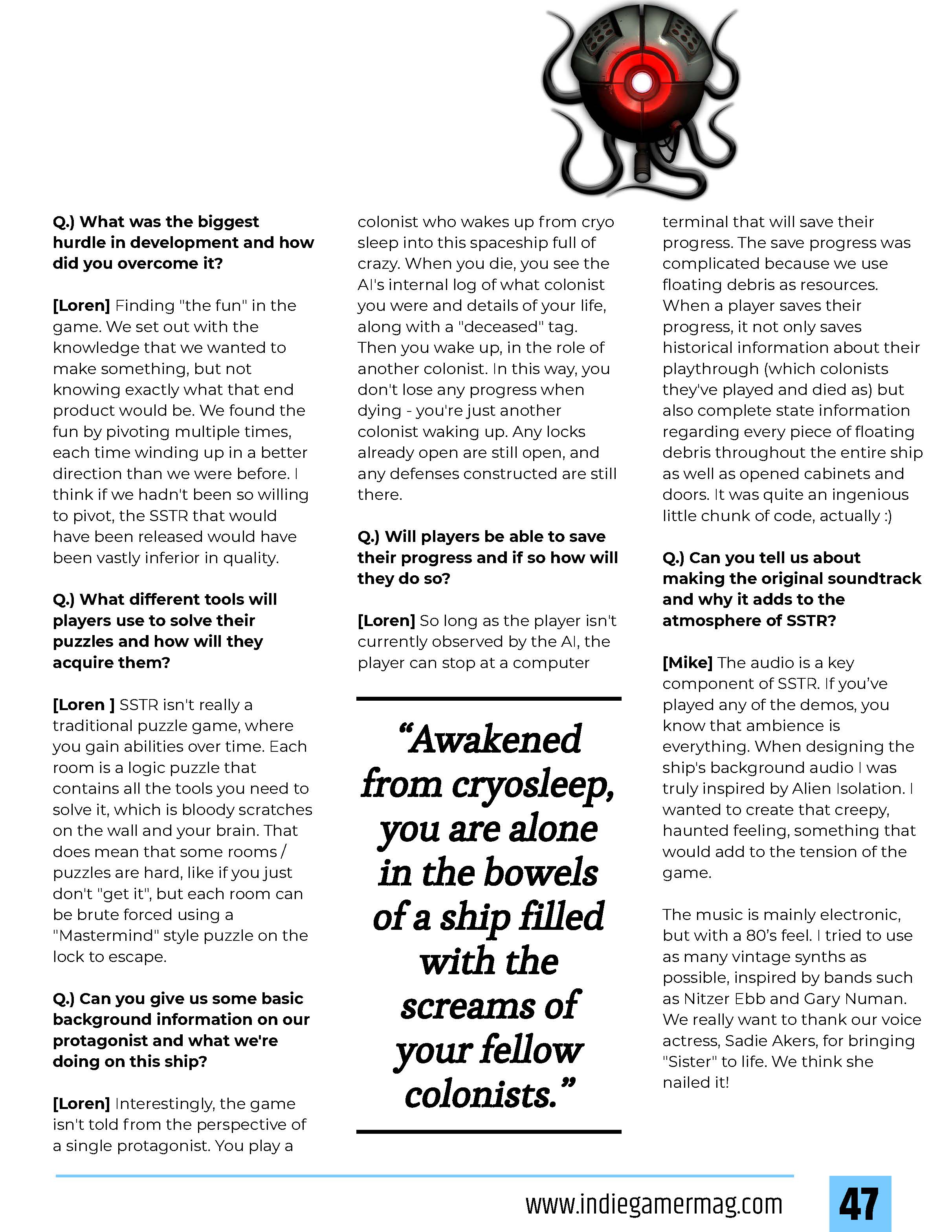 SSTR   Interview Page 4