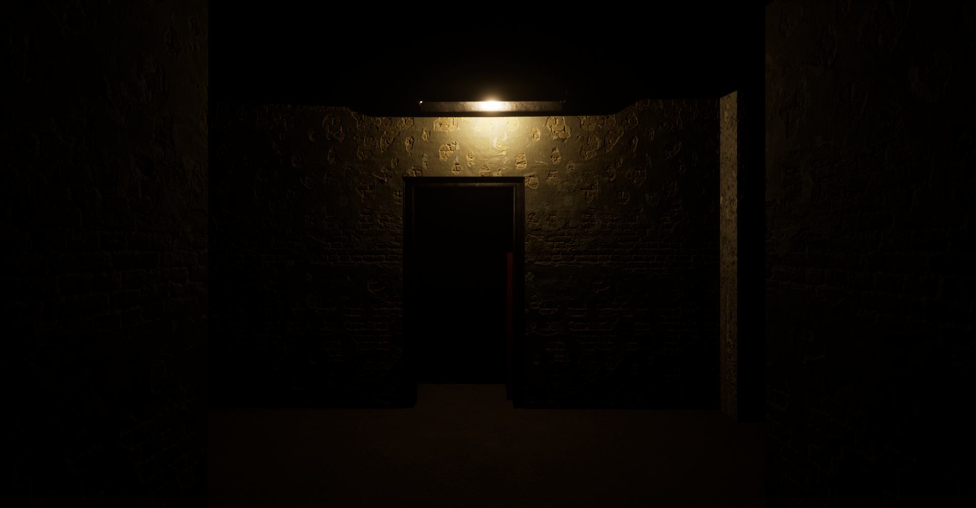 Darkened rooms in Hessler Storage