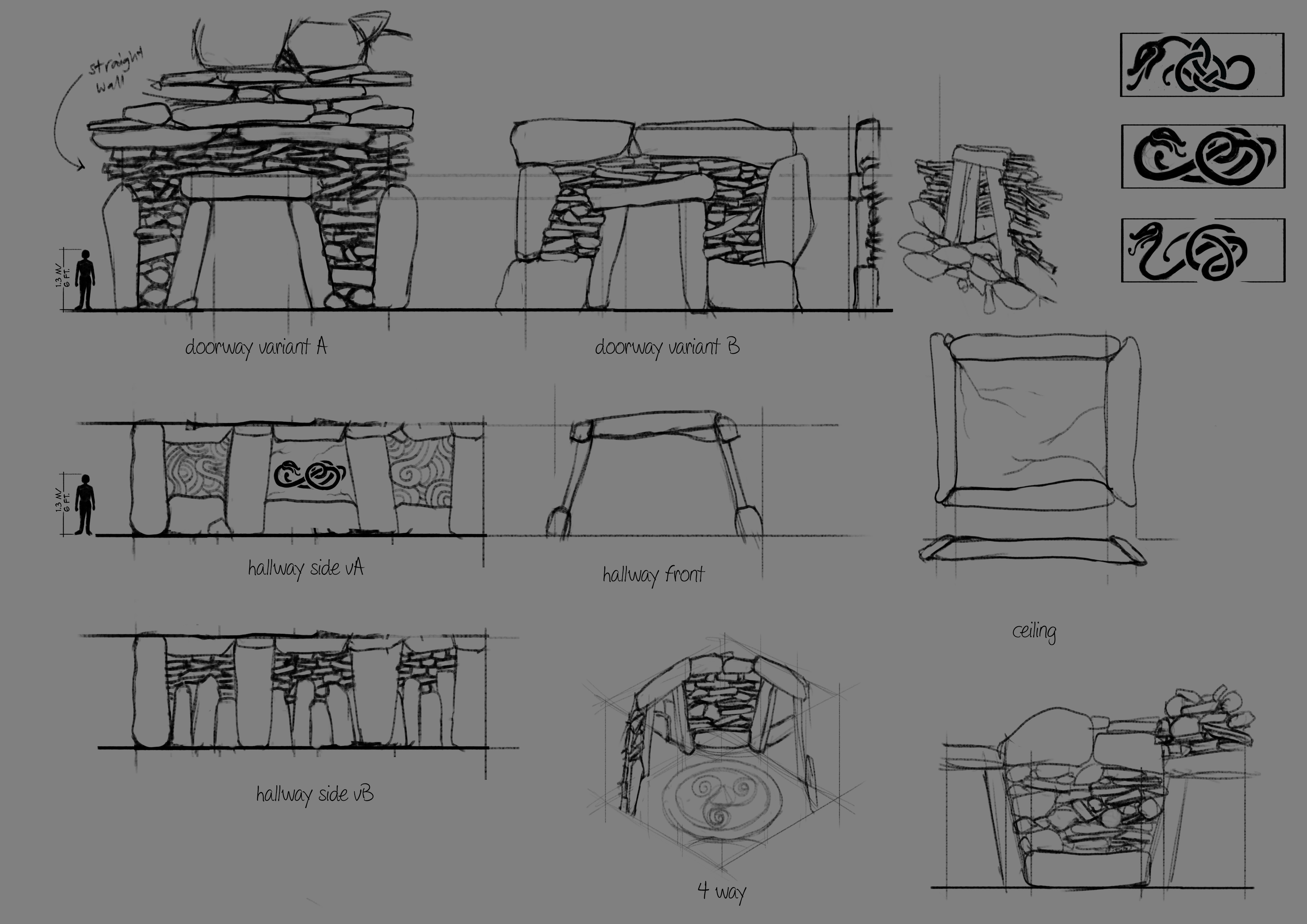 nordic tileset concept art 1