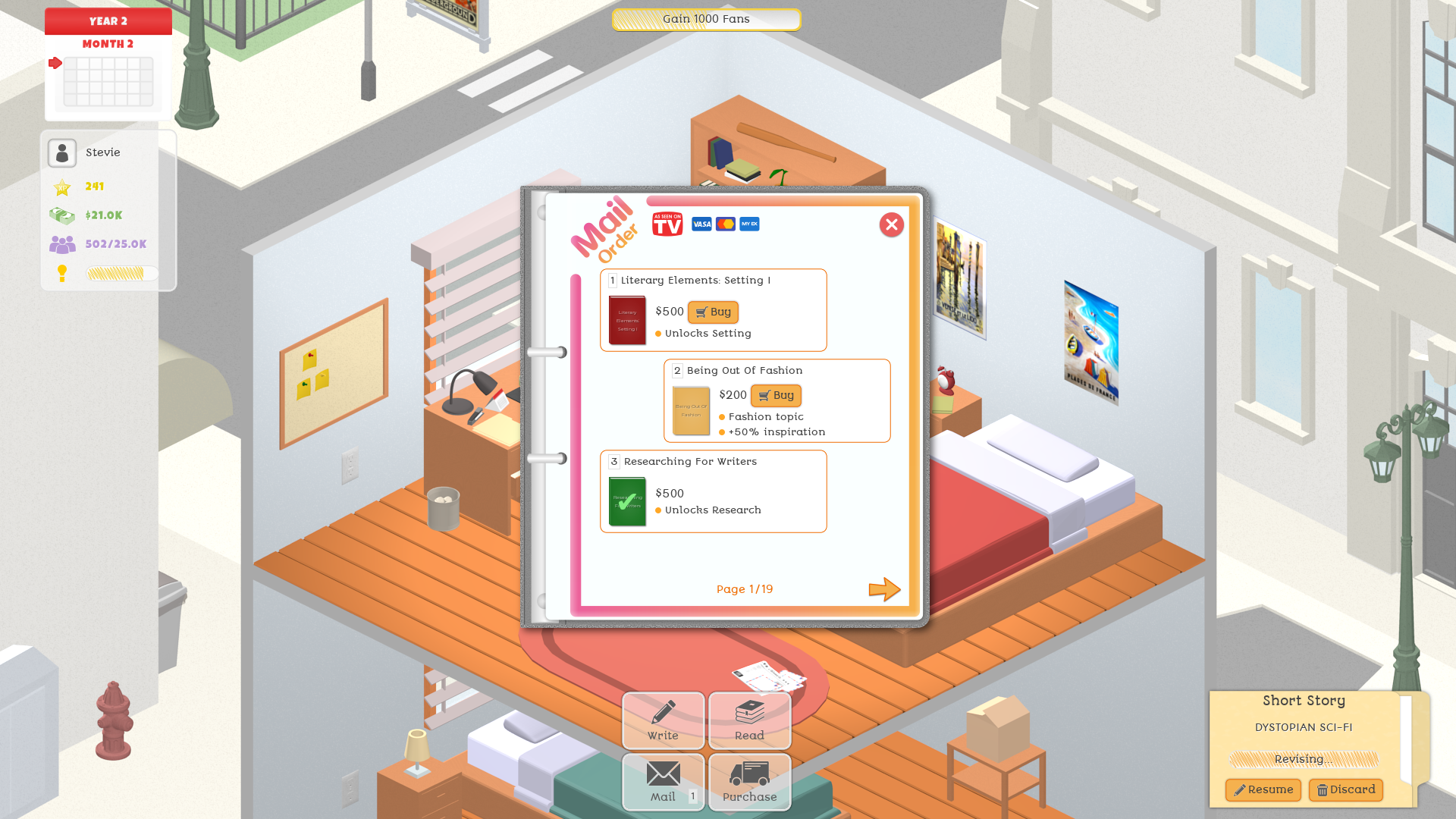 Purchase Dialog