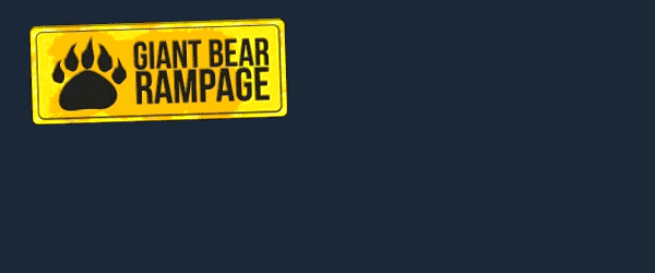 Giant Bear Rampage - Animated GIF Logo