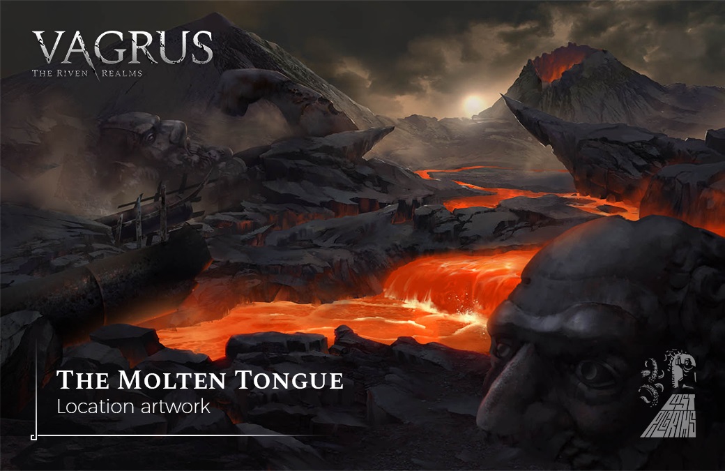 the molten tongue