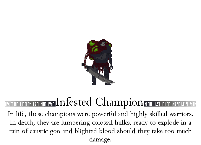 Infested Champion
