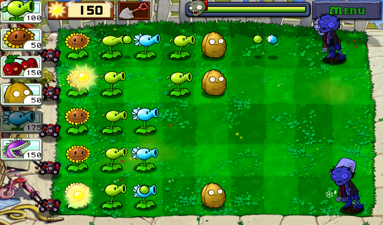 plants vs zombies screenshot