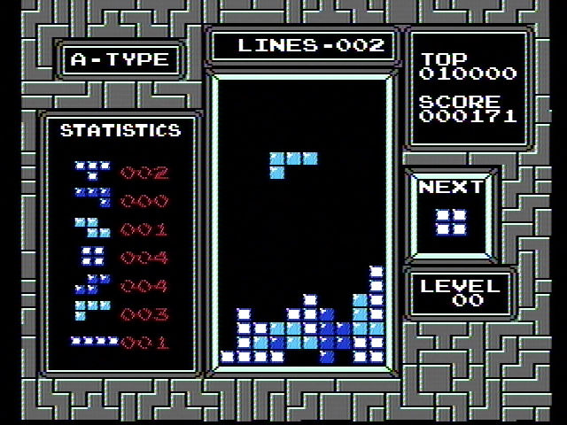 tetris nes screenshot02