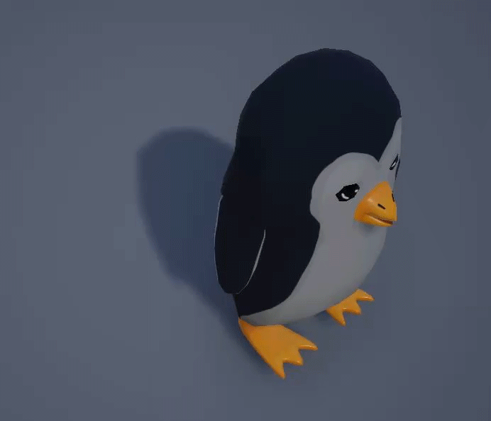 PenguinFallingOnBack