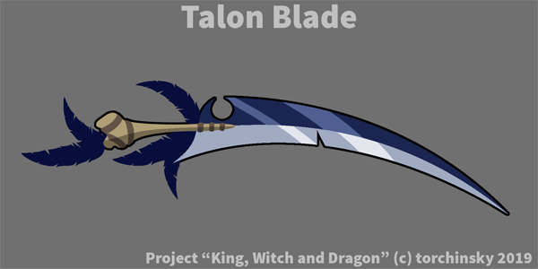 Corrupted Prince Talon Blade