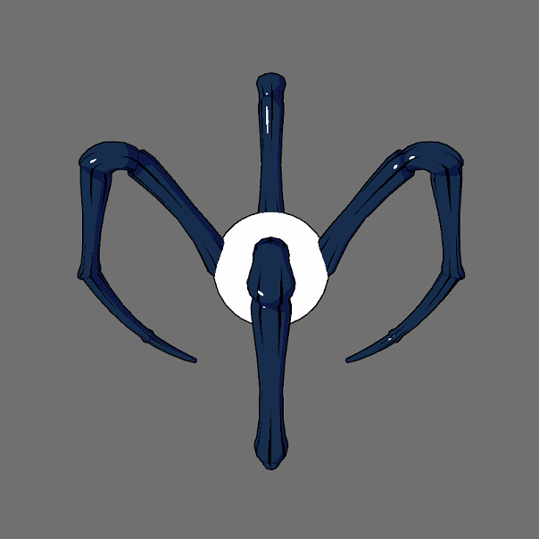 Spider legs turntable