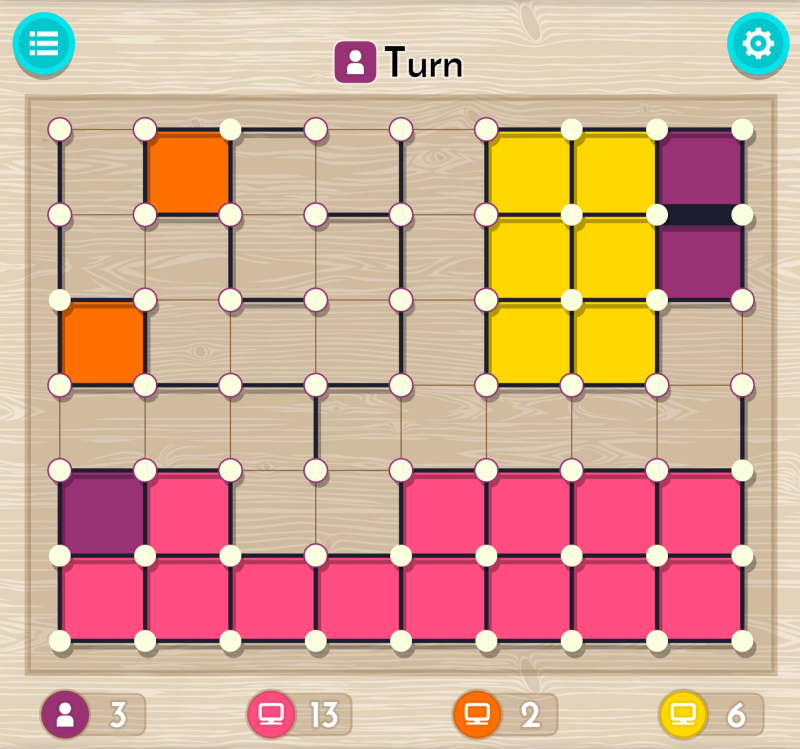 Tabletop Dots And Boxes Game IndieDB