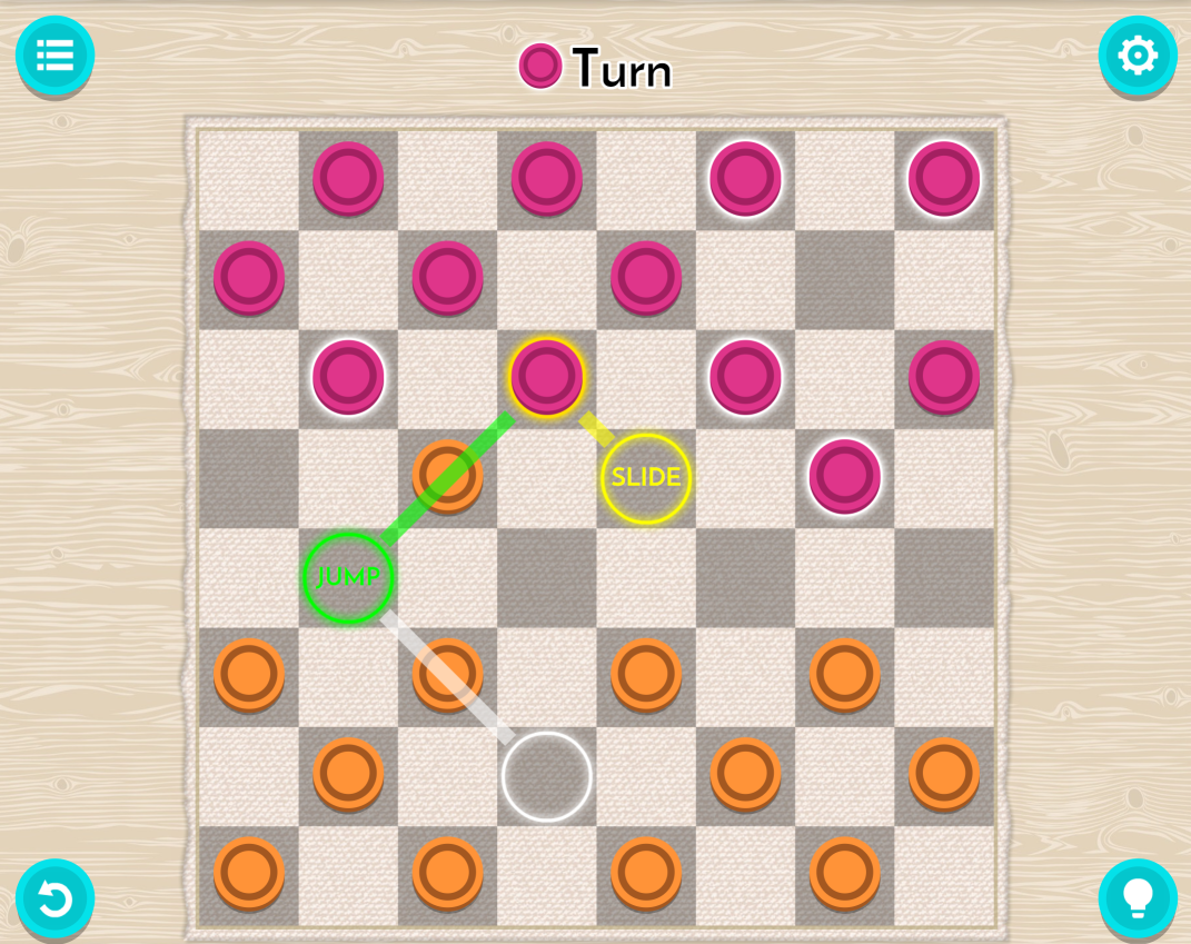 Checkers Gameplay