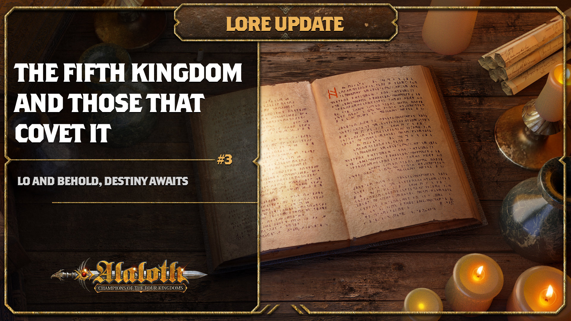 Alaloth - Champions of The Four Kingdoms - Lore Update #3
