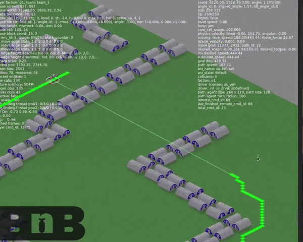 bnb big pathfinding implemented