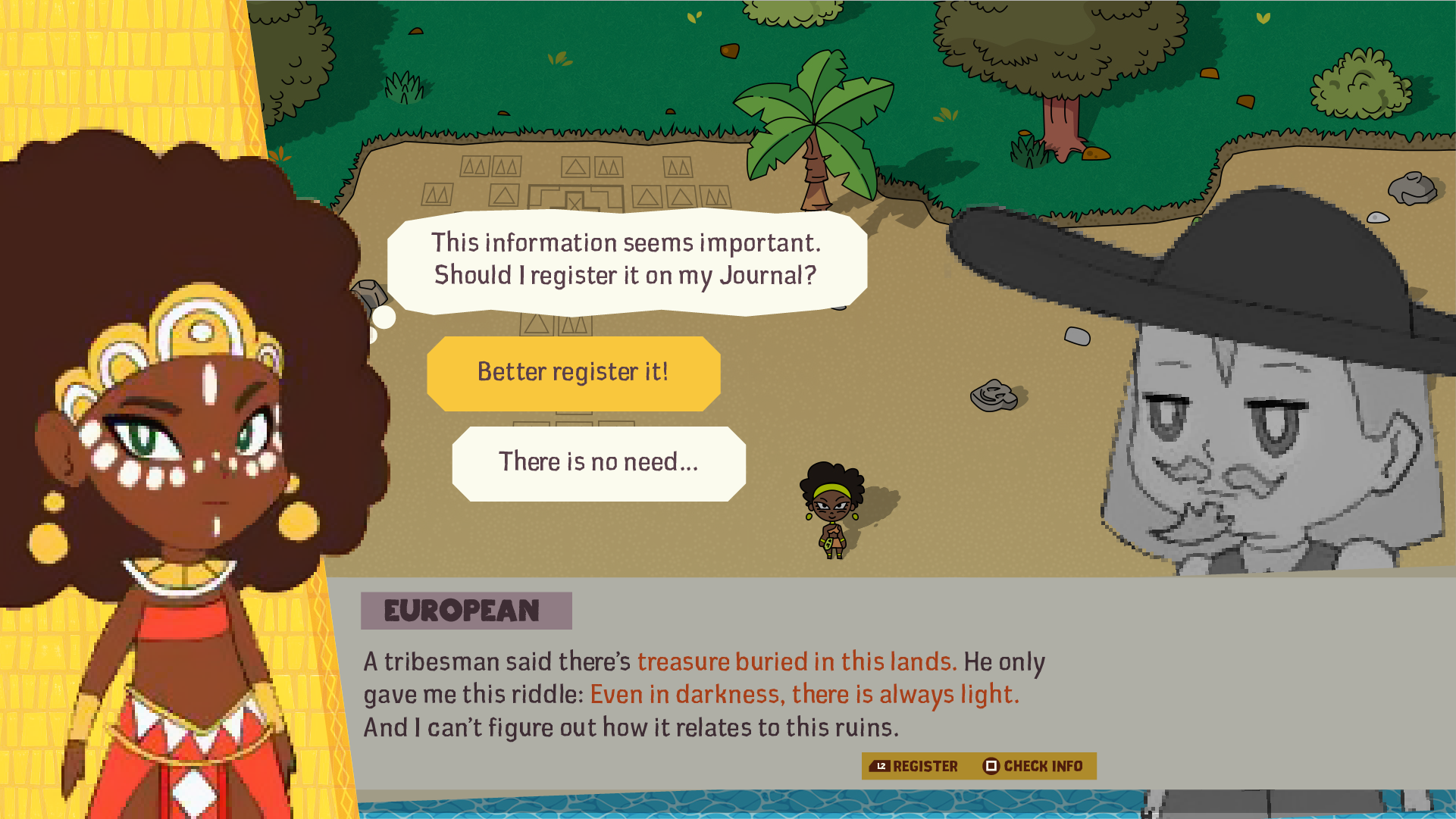 Njinga UI Dialogue