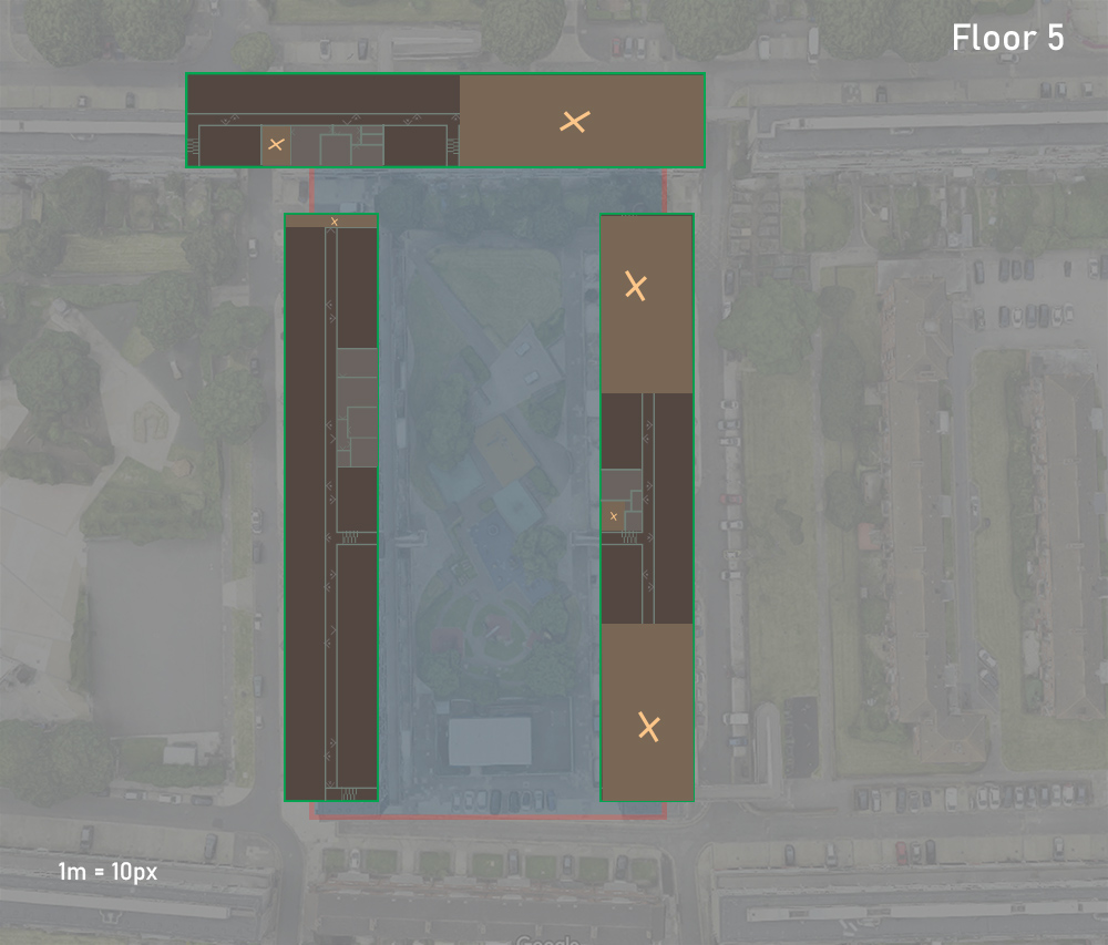 Epidemic Tracer - Plan. Floor 2