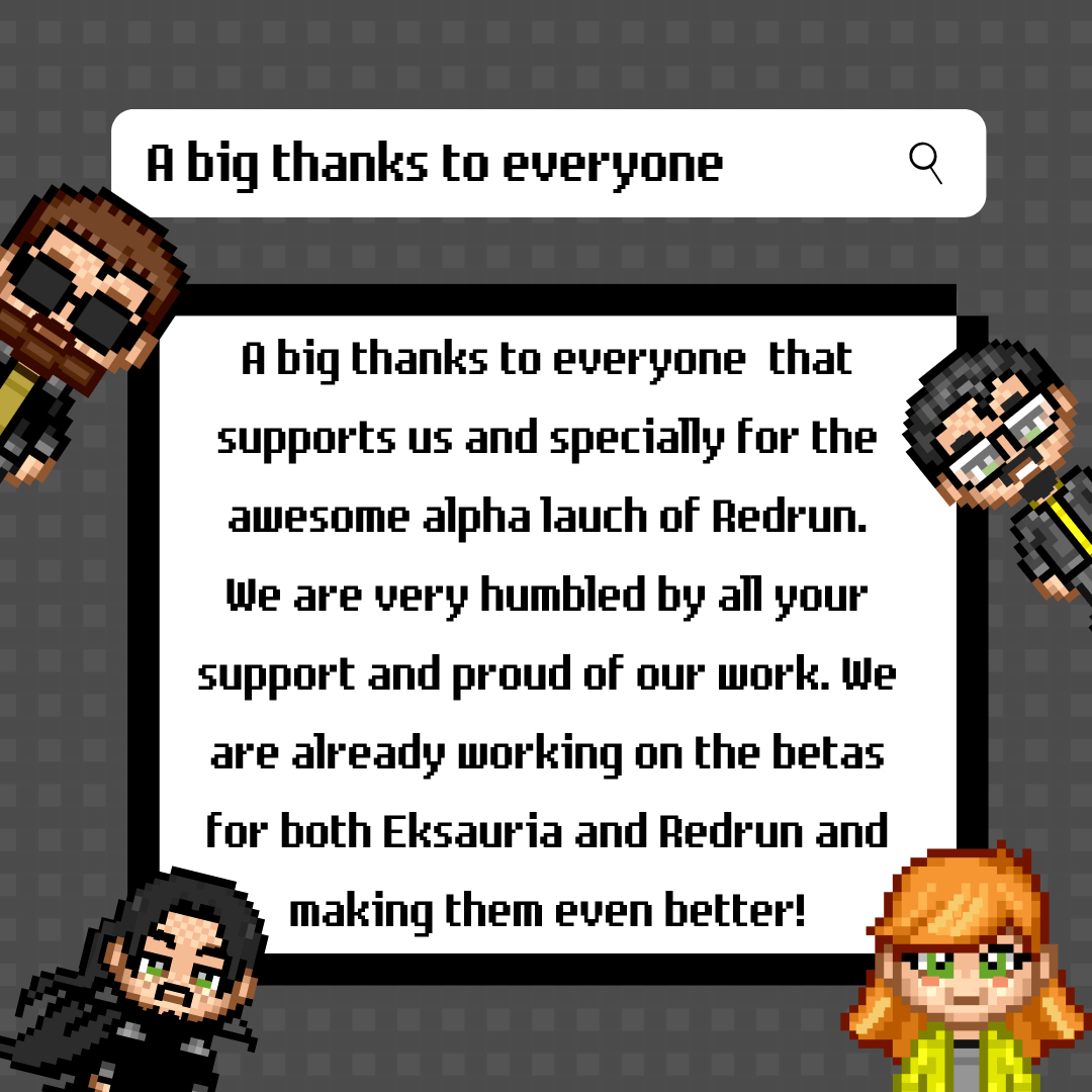The thank you from us to you