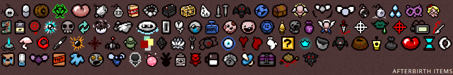 The binding of isaac items descriptions