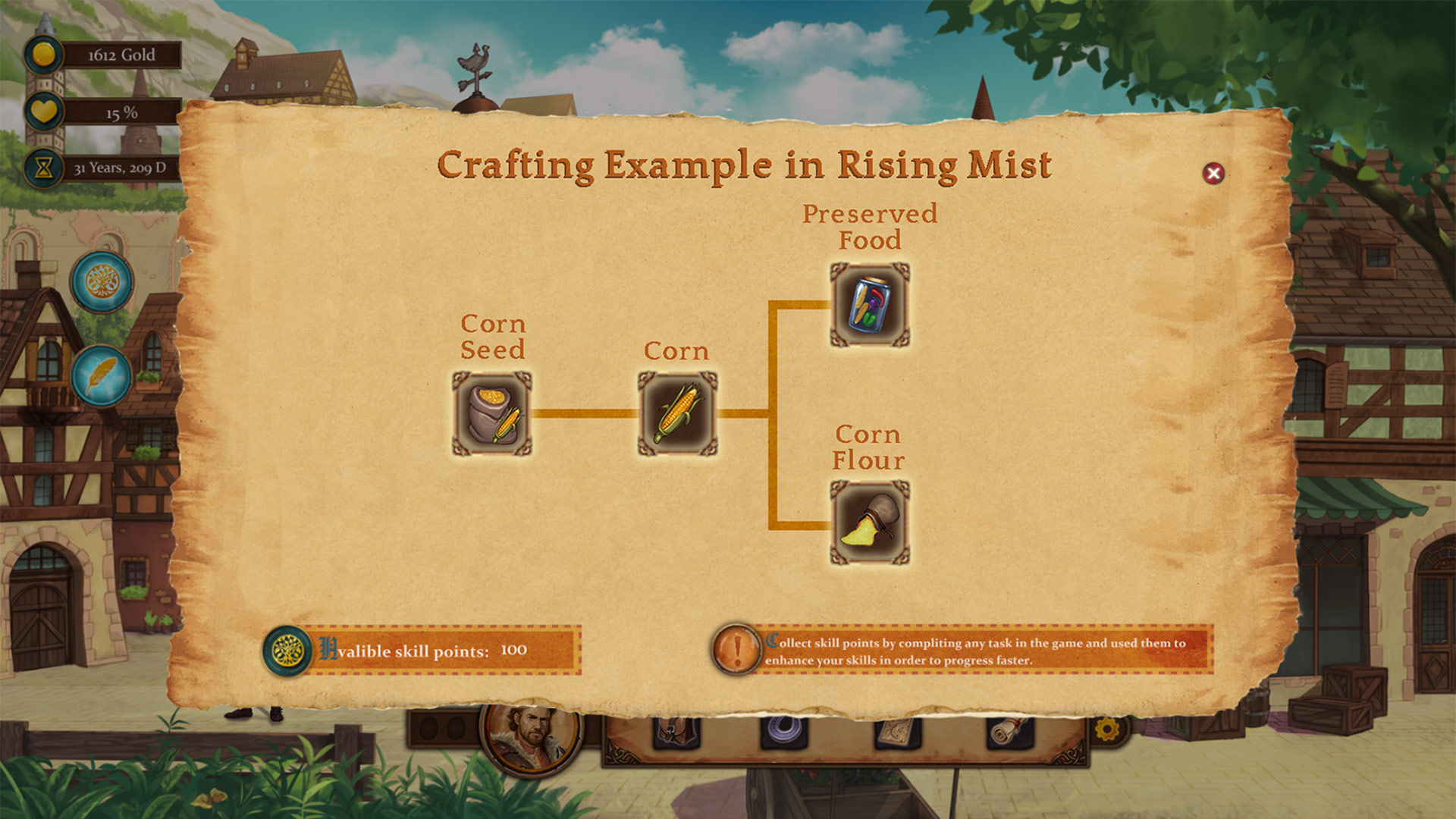 How to craft in Raising Mist