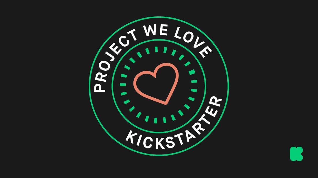 project we love kickstarter badge