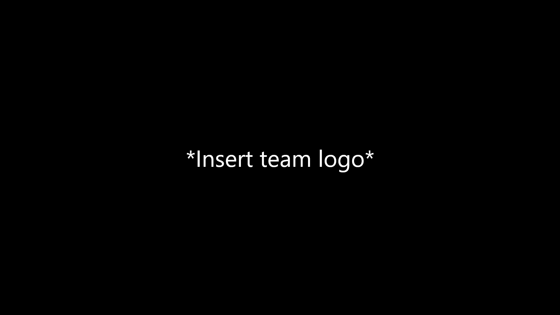 1   Team Logo Screen