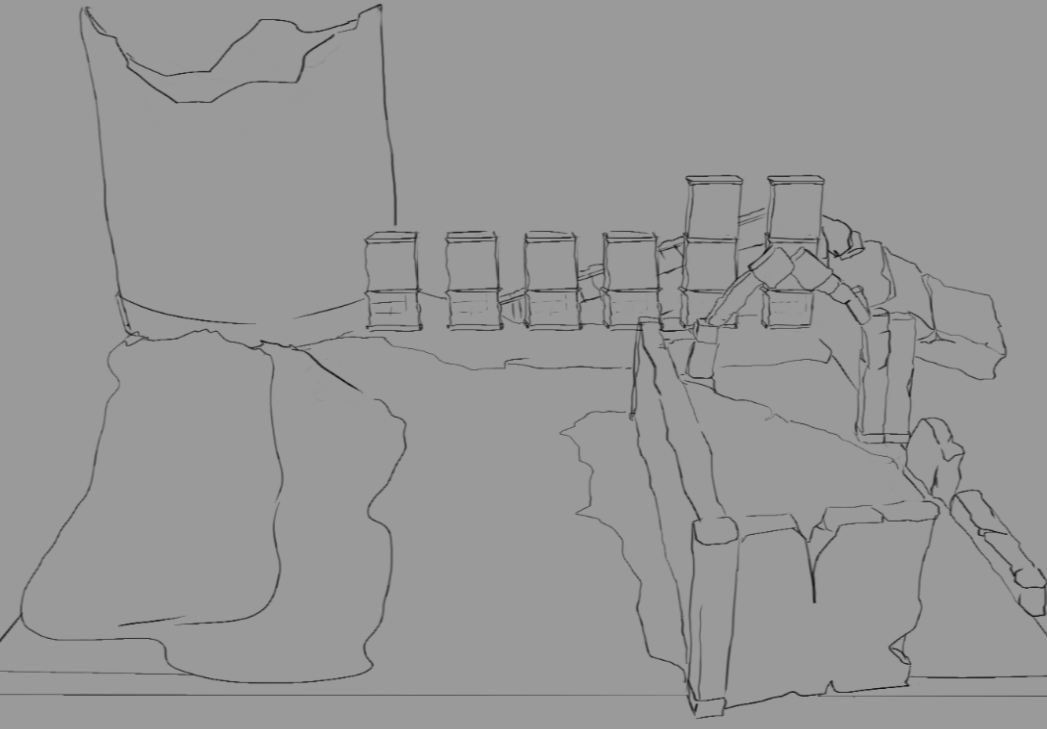 sketch tile tower