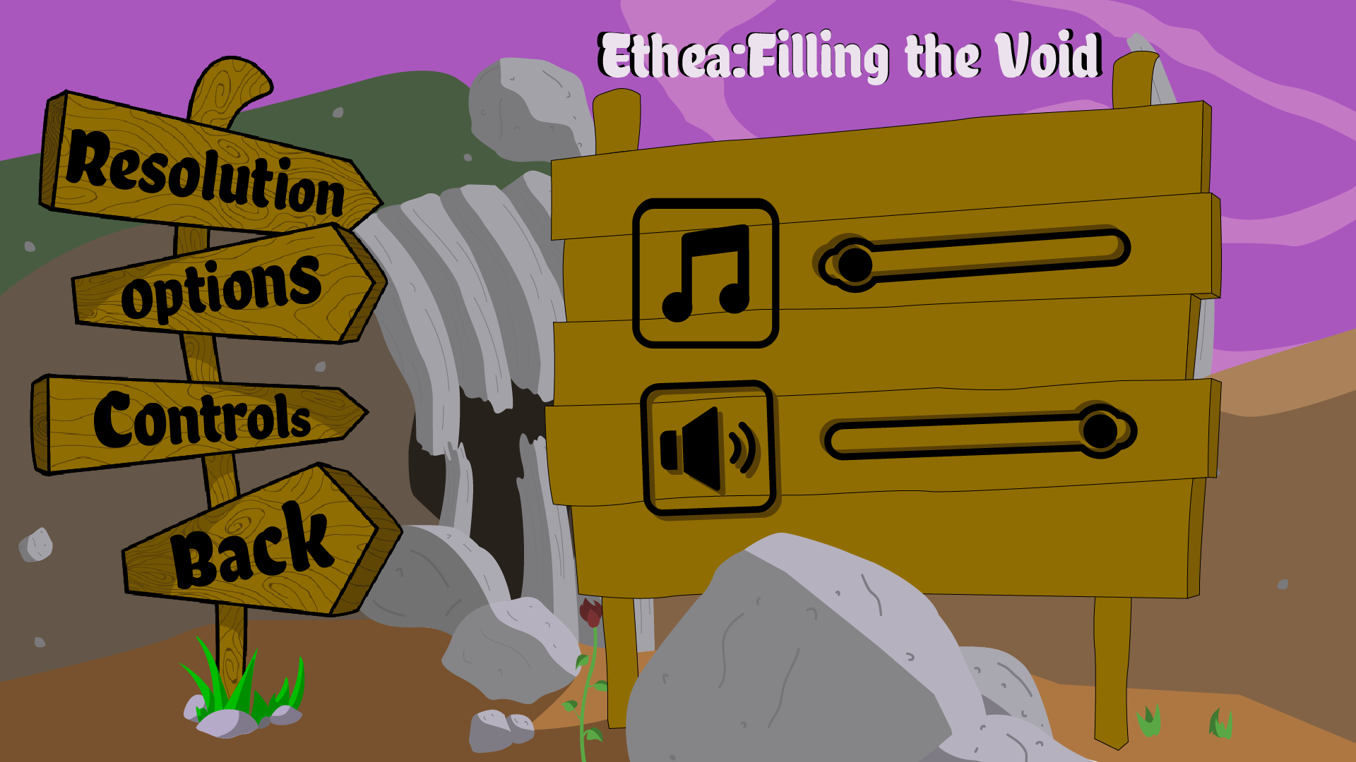 MockUp Options Menu 1