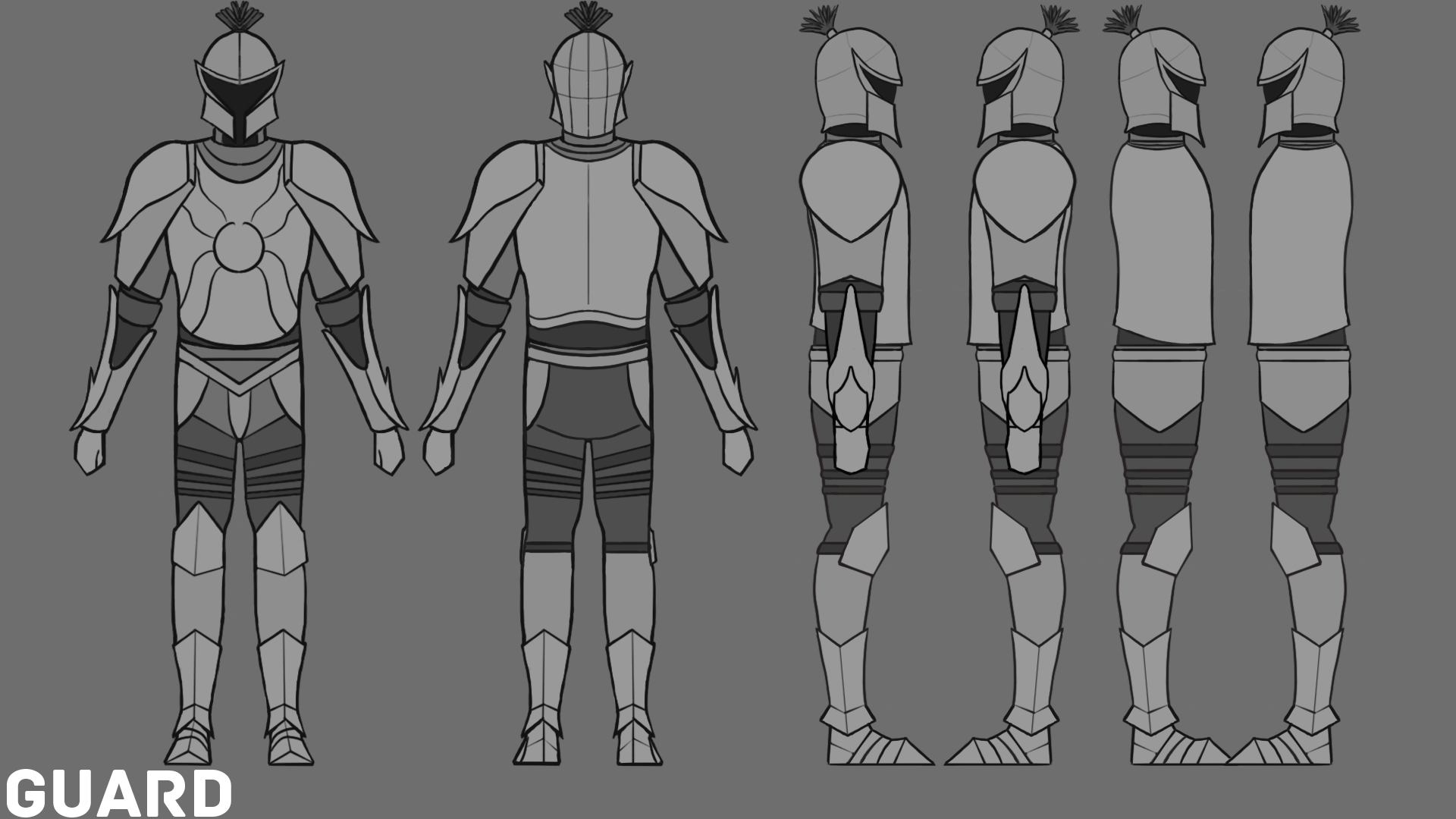 1   Grayscale Modelsheet