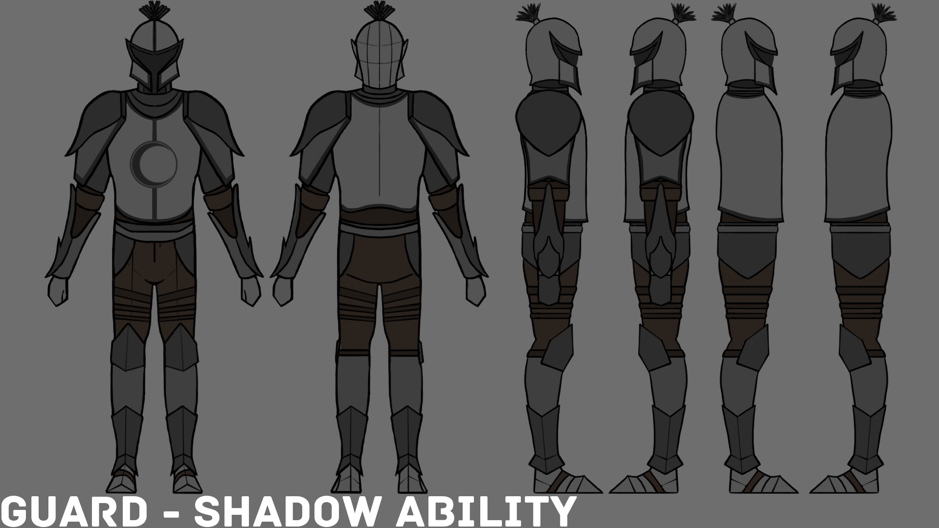 2 Shadow Model Sheet