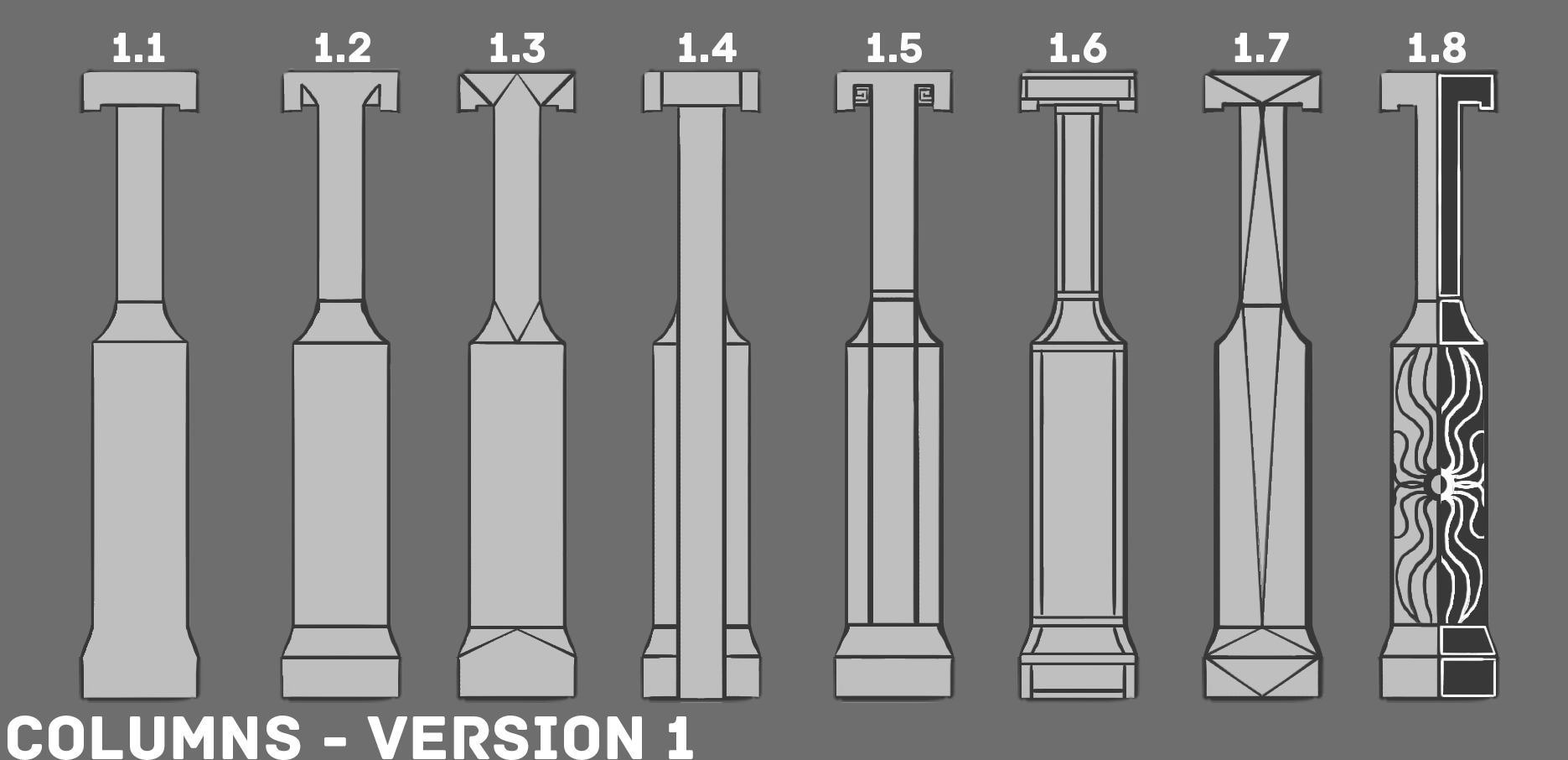 2a ED1 Column Sketches V1