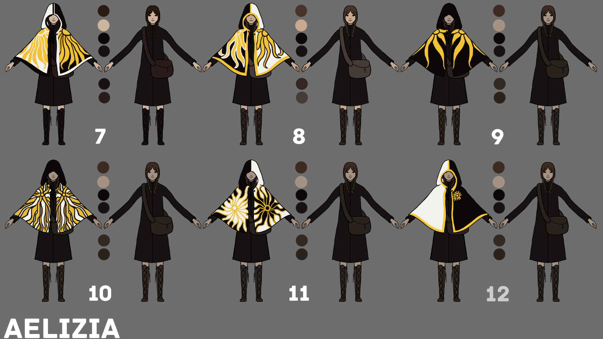 8   Cloak Designs pt 2