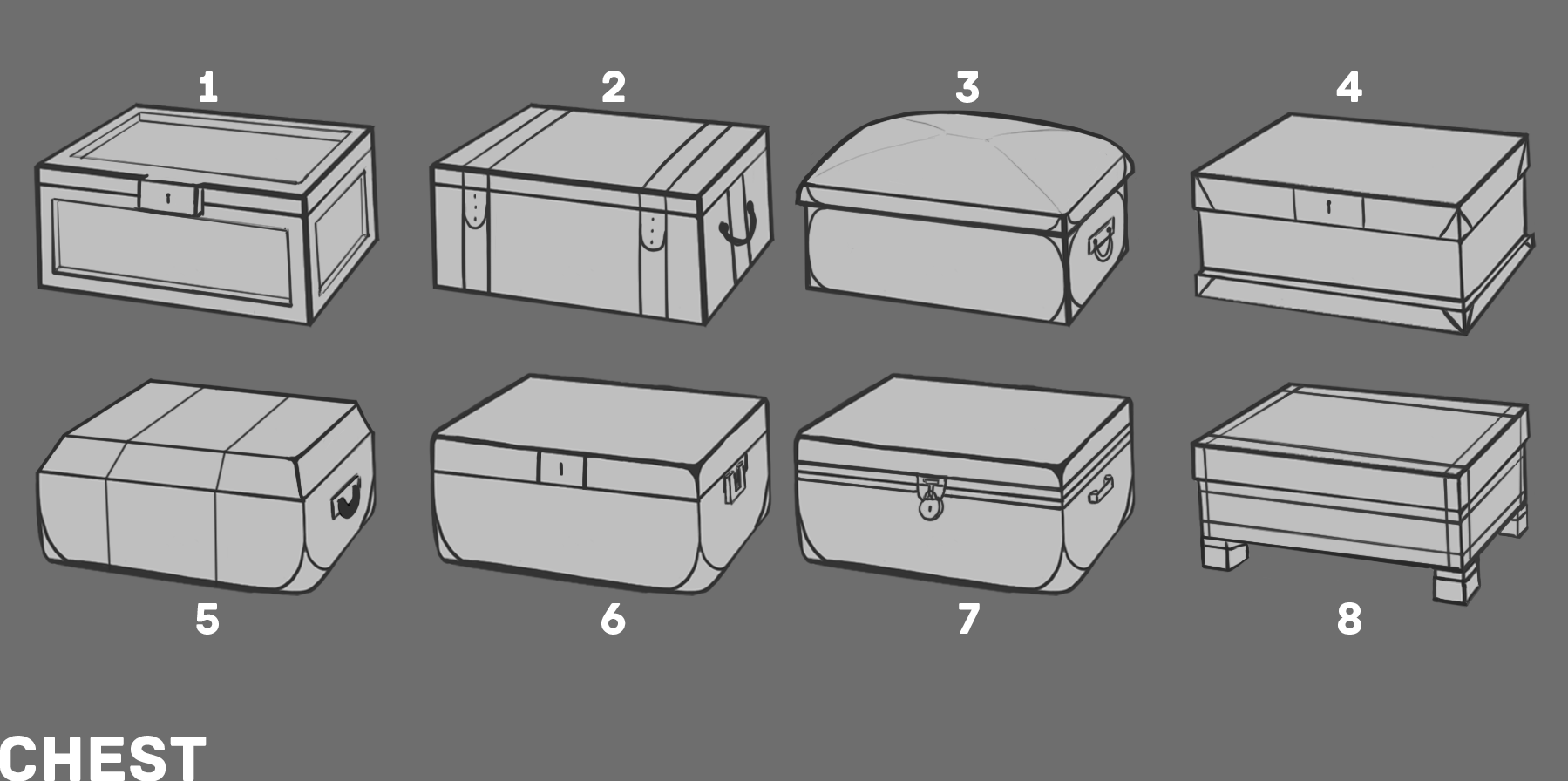 9a RD3 Chest Sketches