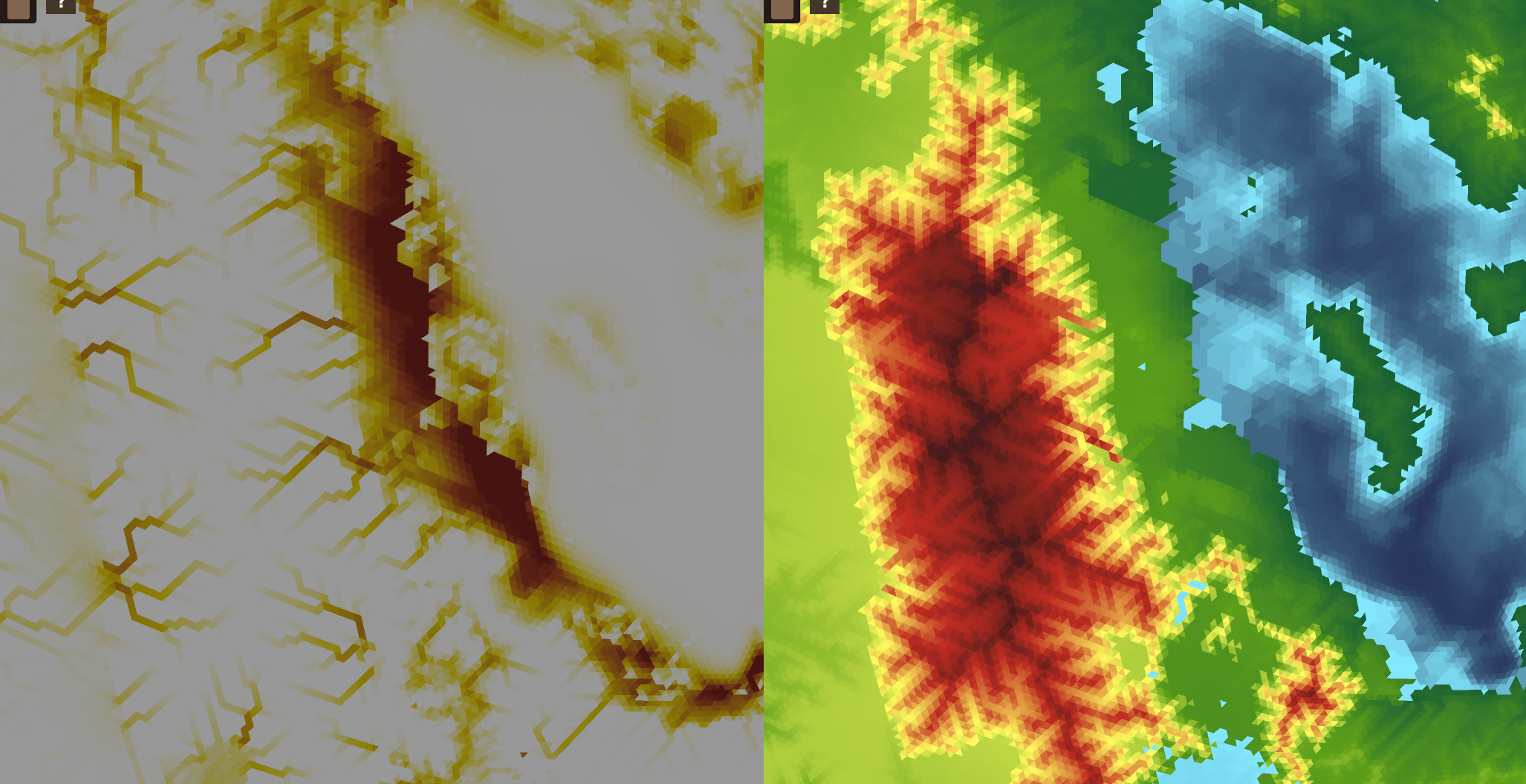 Sediment deposition