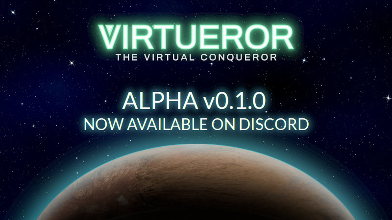 virtueror alpha 0 1 0 available