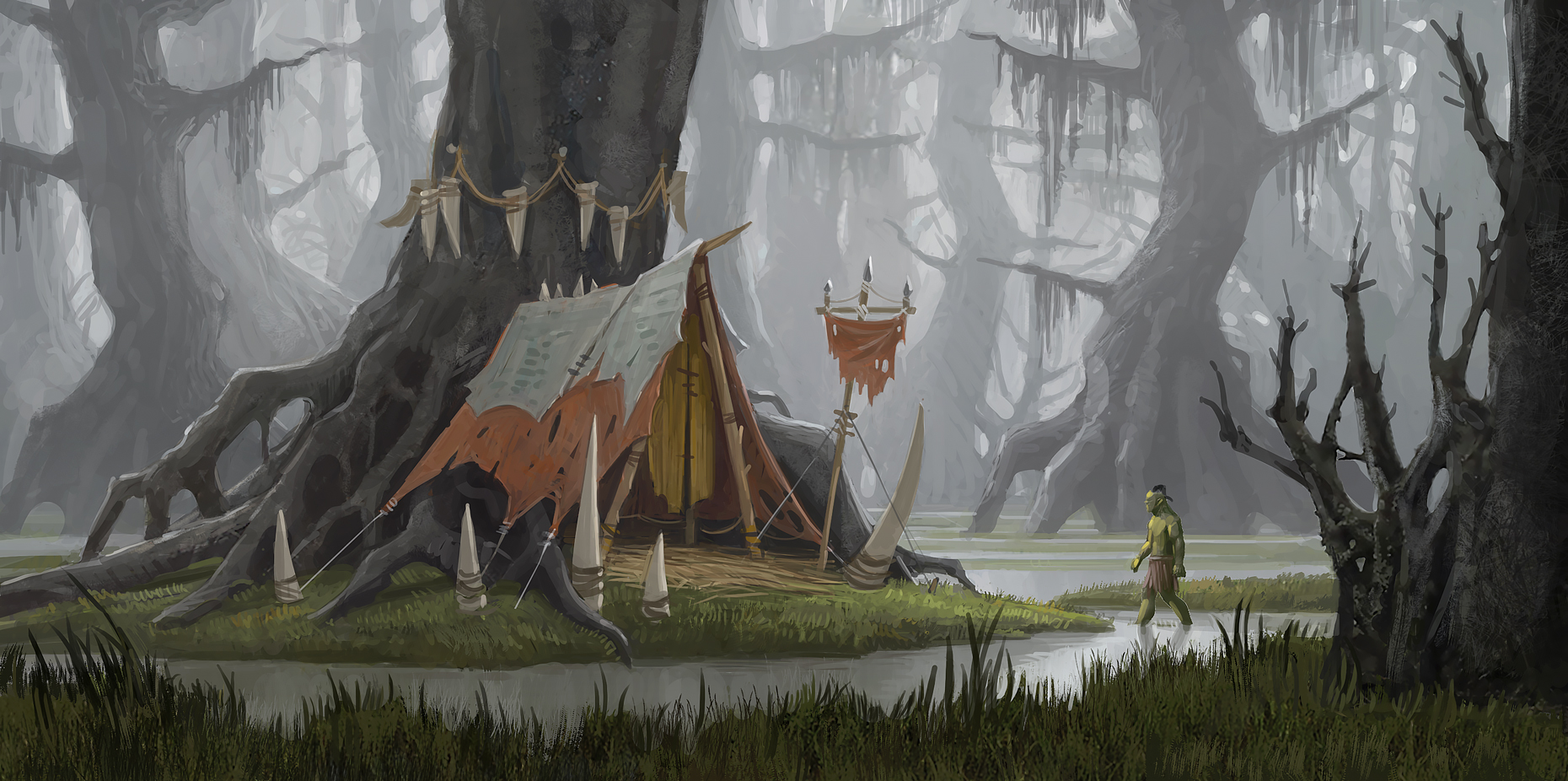 orc swamp village 2