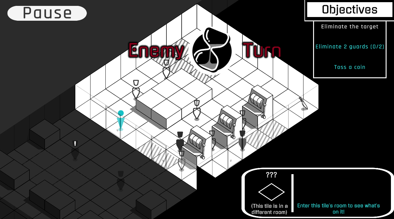 In-game scene during the Enemy's turn