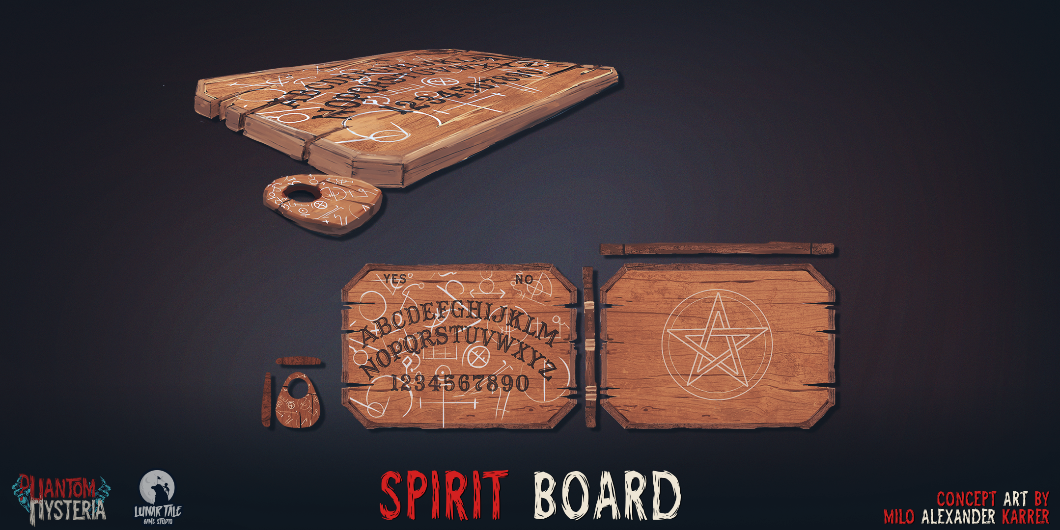 SPIRIT BOARD CONCEPT