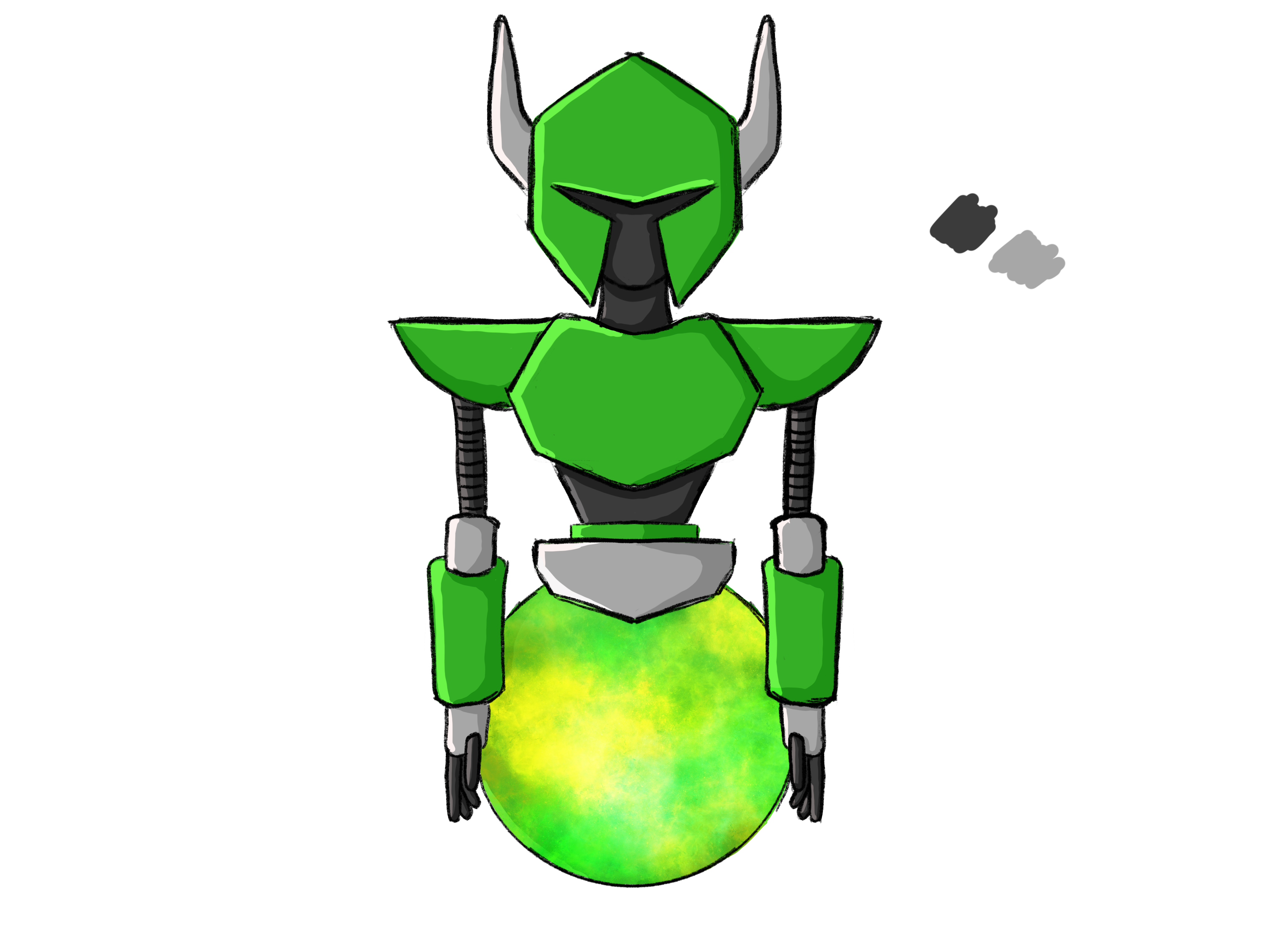 OrbWarrior Sketch Green