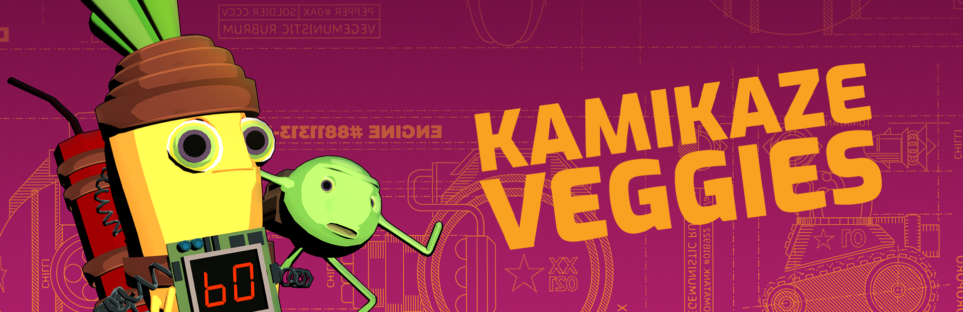 The official demo of our crazy game! 🥦 news - Kamikaze Veggies - Mod DB