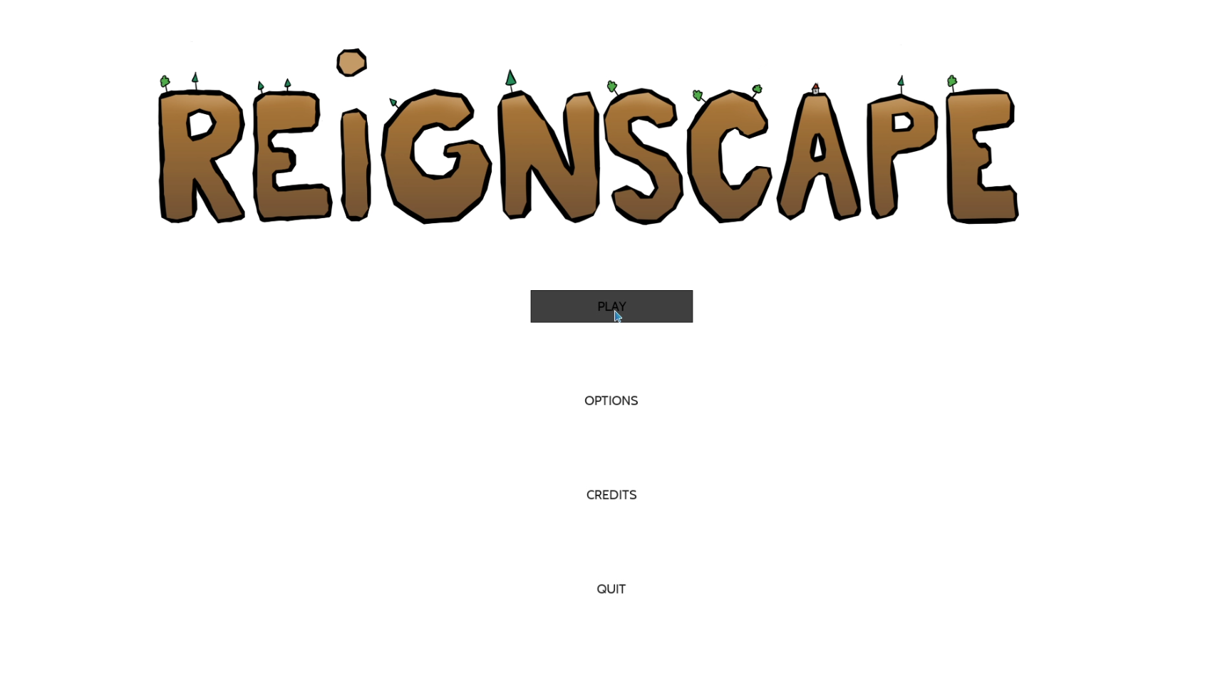 New Menu for Reignscape